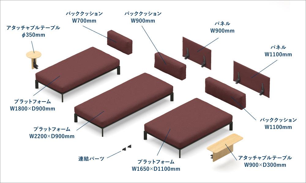 アナグラム ソファ / vitra ウィトラ