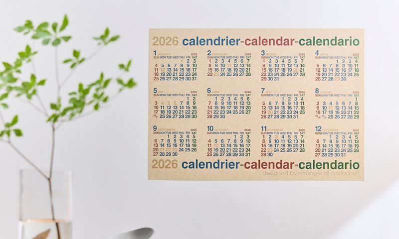 カレンダー 2026年