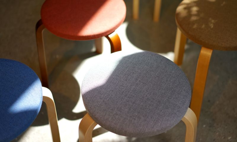 スツール60 Re-wool 
