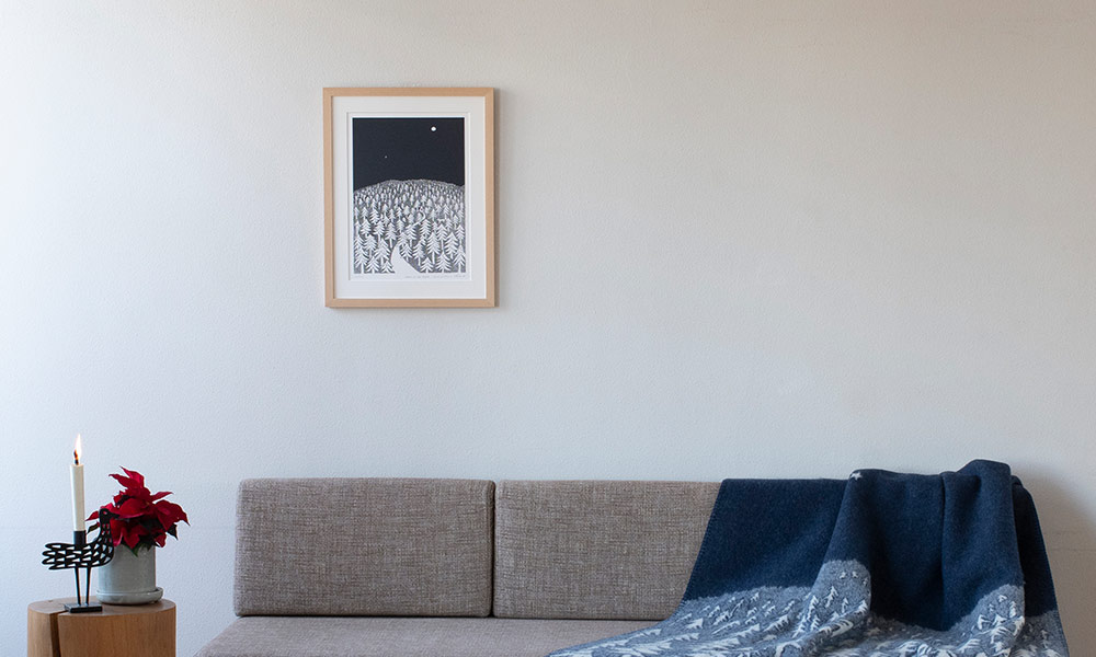 HOUSE IN THE FOREST アートポスター クリッパン