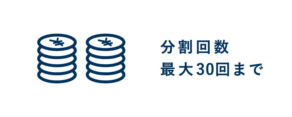 分割払い手数料無料
