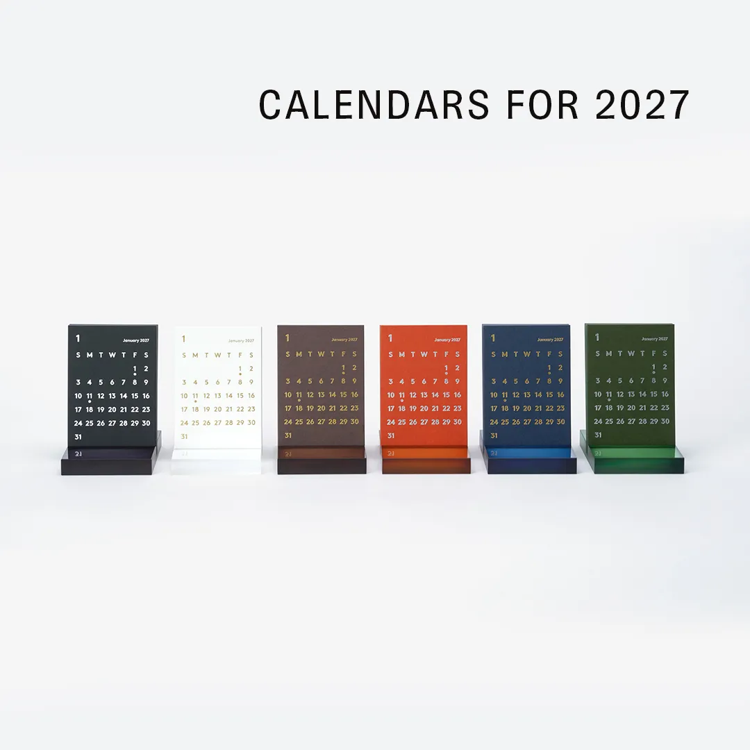 カレンダー特集 2027