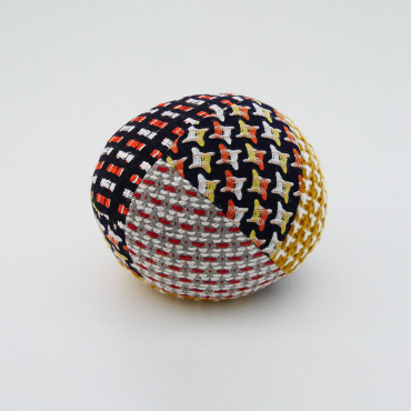 【アウトレット 20%OFF】patchwork ball / オレンジ系
