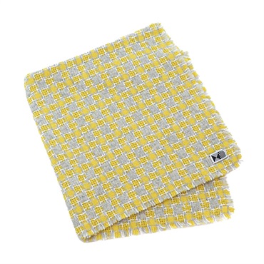 square scarf / lemon イエロー