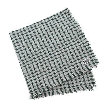square scarf / hound’s tooth グリーン