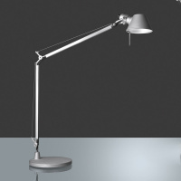 【展示品・美品】Artemide アルテミデ トロメオ　テーブルランプ　22年製 トロメオ ミディ テーブルランプ / シルバー LEDArtemide