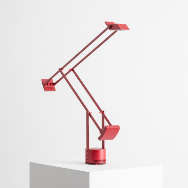 【限定】 ティチオ テーブルランプ LED / レッド