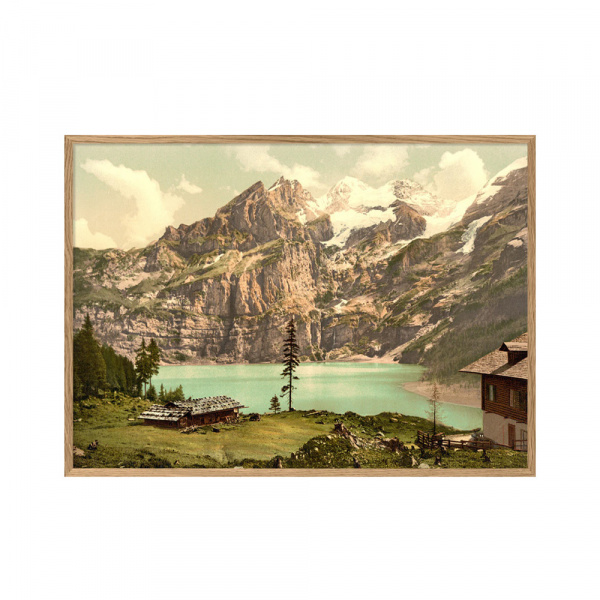 ポスター フレーム付き 50×70cm / Oeschinen lake