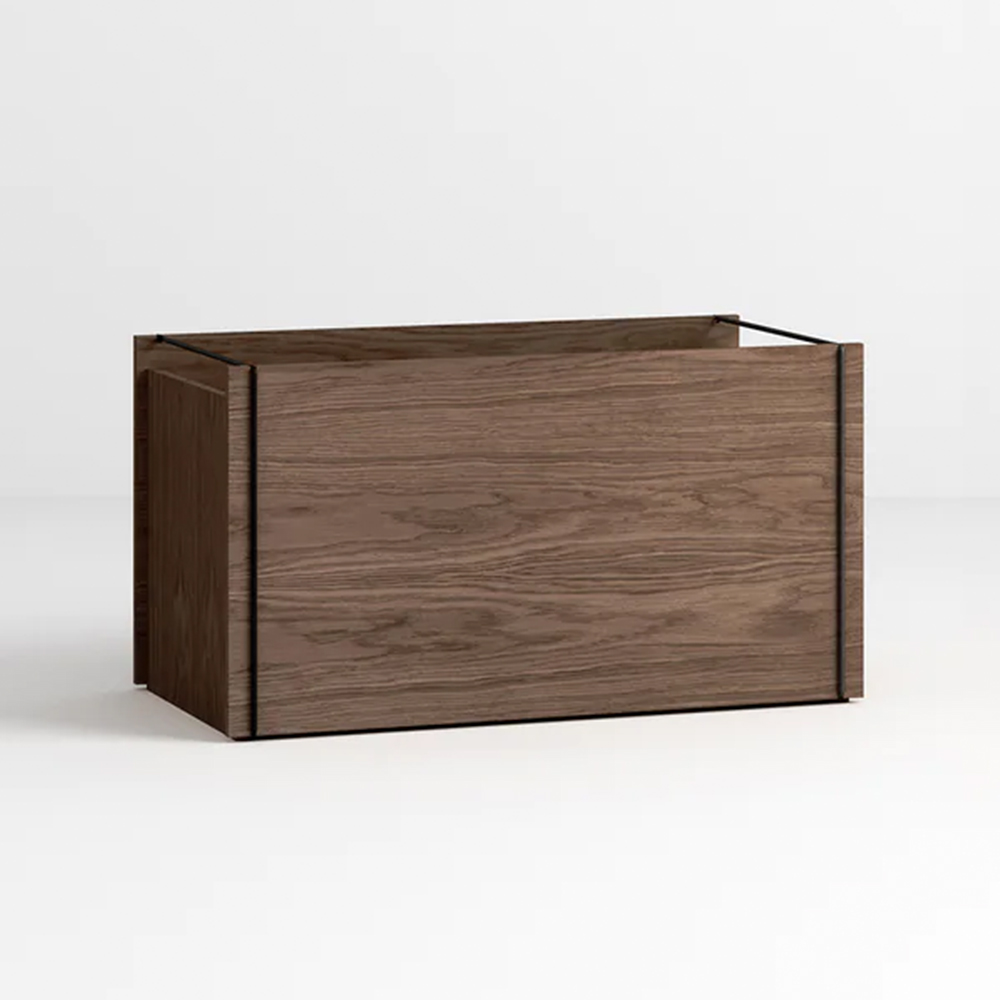 ストレージボックス / Storage Box / スモークドオーク×ブラック