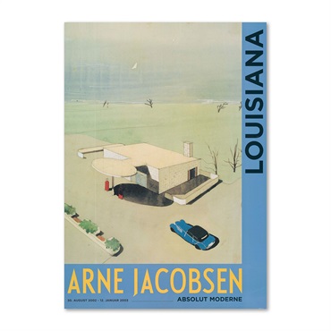 ルイジアナ近代美術館ポスター / Skovshoved tankstation (1937) / Arne jacobsen