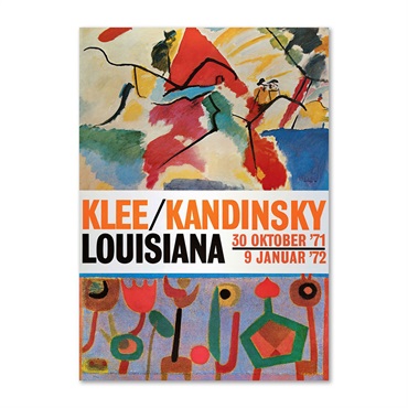 ルイジアナ近代美術館ポスター / 1971 / Klee kandinsky