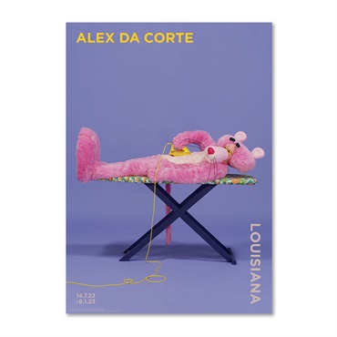 ルイジアナ近代美術館ポスター / Rubber pencil devil (2019) -pink panther / Alex da corte
