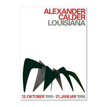ルイジアナ近代美術館ポスター / Anniversary poster (1963) / Alexander calder