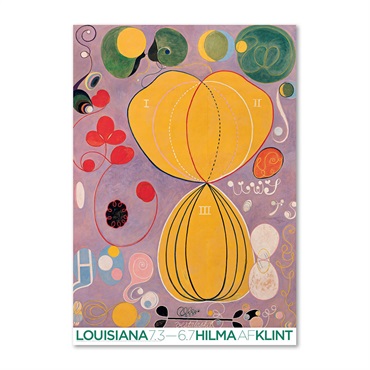 ルイジアナ近代美術館ポスター / The age of mannna the ten greatest no7 / Hilma af klint