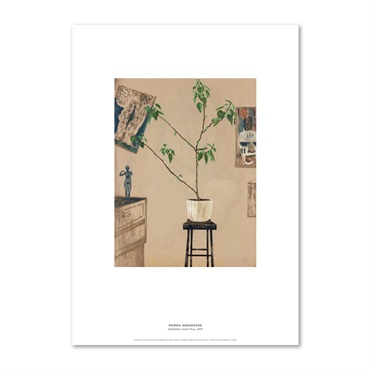 ルイジアナ近代美術館ポスター / Artifacts with Ficus (2021) / Mamma andersson