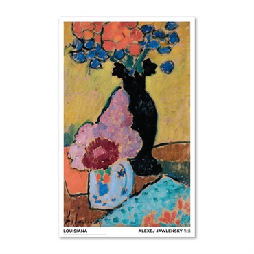 ルイジアナ近代美術館ポスター / Still life with schwarzer vase (1909) / Museum wiesbaden
