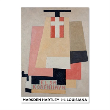 ルイジアナ近代美術館ポスター / Elsa Kobenhavn (1916) / Marsden Hartley(A2)