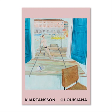 【期間限定】ルイジアナ近代美術館ポスター / The End (man on the dock) / Ragnar Kjartansson(A2)