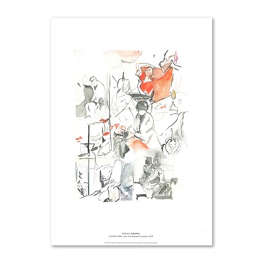 【期間限定】ルイジアナ近代美術館ポスター / Untitled After Jeux desDames Cruelles (2013) / Cecily Brown