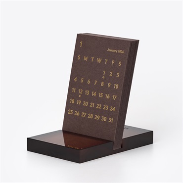 カレンダー2026 CLARA(ブラウン)