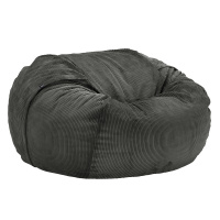 フェットサックL / ベロア ダークグレーvetsak（フェットサック