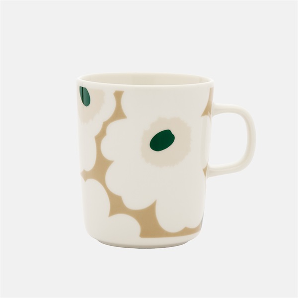 ウニッコ マグカップ 250ml / ホワイト×ベージュ×グリーン