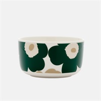 ウニッコ ボウル 500ml / ダークグリーン×ベージュmarimekko