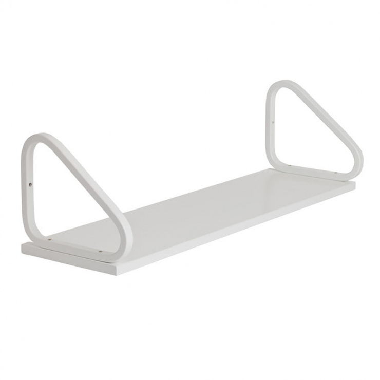 ウォールシェルフ112B / ホワイトラッカー