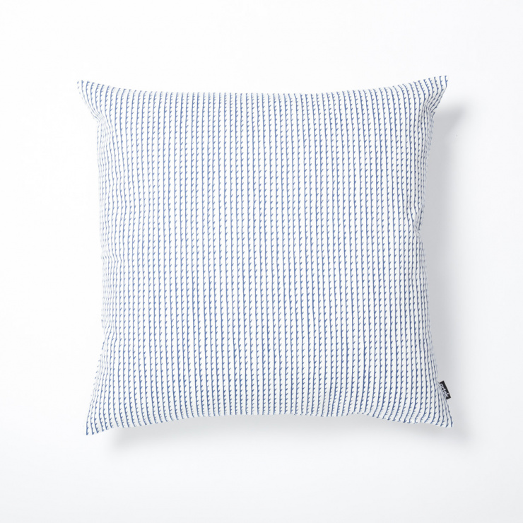 キャンバス クッションカバー 50×50cm RIVI / ホワイト
