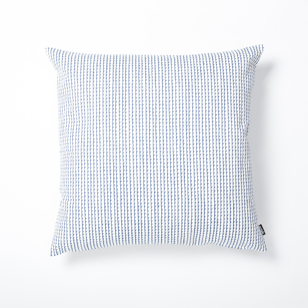 キャンバス クッションカバー 50×50cm RIVI / ホワイト