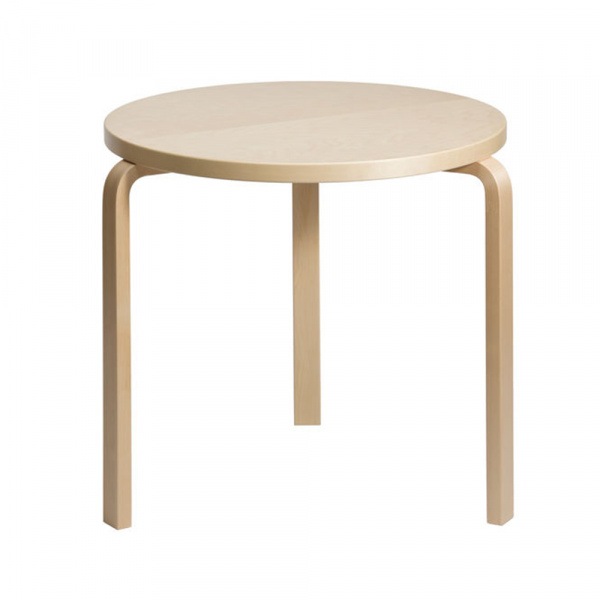 90Bテーブル φ75cm / バーチ