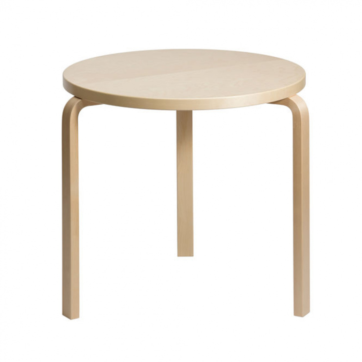 90Bテーブル φ75cm / バーチ