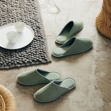 rooms easyWASH × Ultrasuede® ルームシューズ
