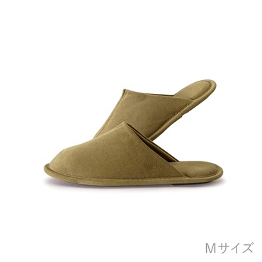 rooms easyWASH × Ultrasuede® ルームシューズ(M ピート)