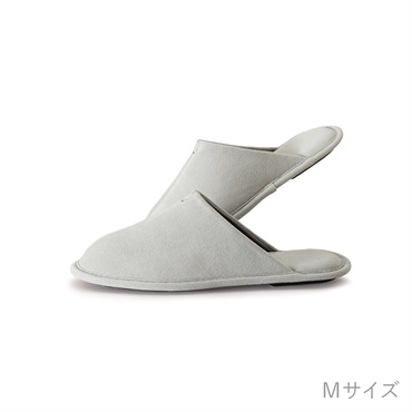rooms easyWASH × Ultrasuede® ルームシューズ(M プラチナム)