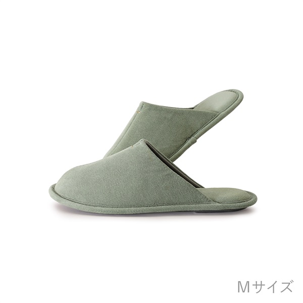 rooms easyWASH × Ultrasuede® ルームシューズ(M ライケン)