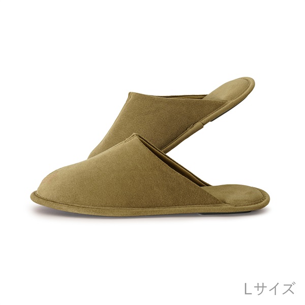rooms easyWASH × Ultrasuede® ルームシューズ(L ピート)