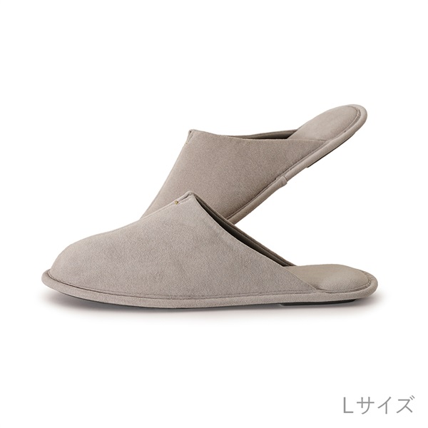 rooms easyWASH × Ultrasuede® ルームシューズ(L トープ)