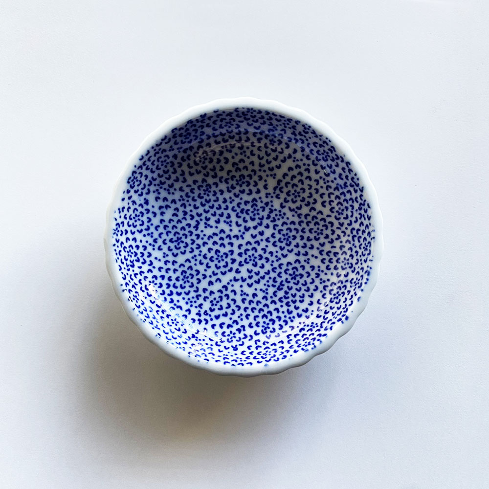 印判豆皿(印判豆皿 / ひまわり)