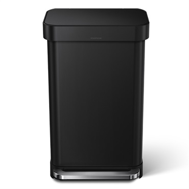 レクタンギュラーステップカン 45L / マットブラック CW2024