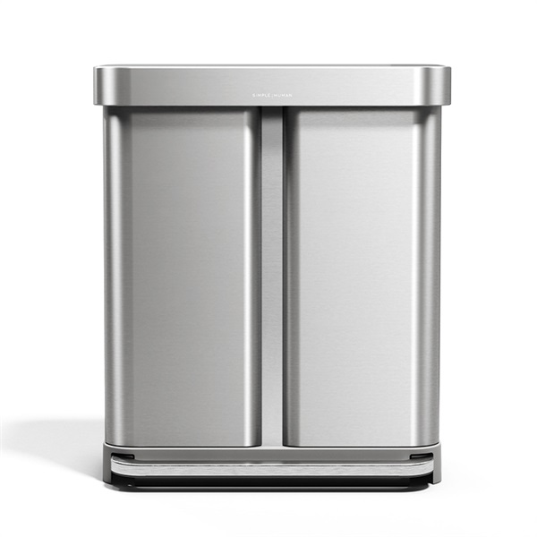 レクタンギュラーステップカン シンプルヒューマン simple human