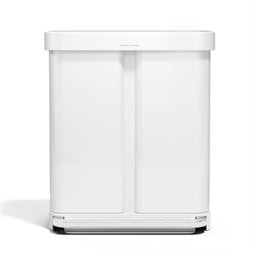 レクタンギュラー ステップカン リサイクラー 58L / ホワイト CW2118