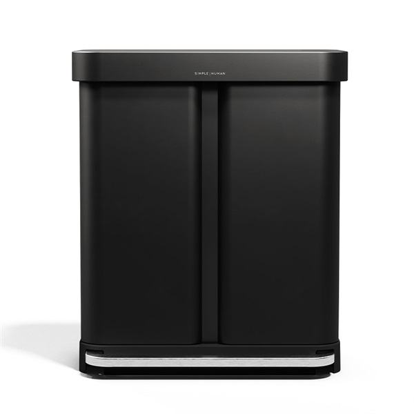 レクタンギュラー ステップカン リサイクラー 58L / ブラック CW2117