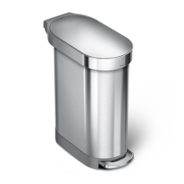 スリムステップカン 45L シルバー / CW2044