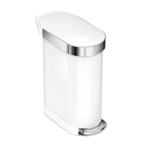 スリムステップカン 45L ホワイト / CW2069