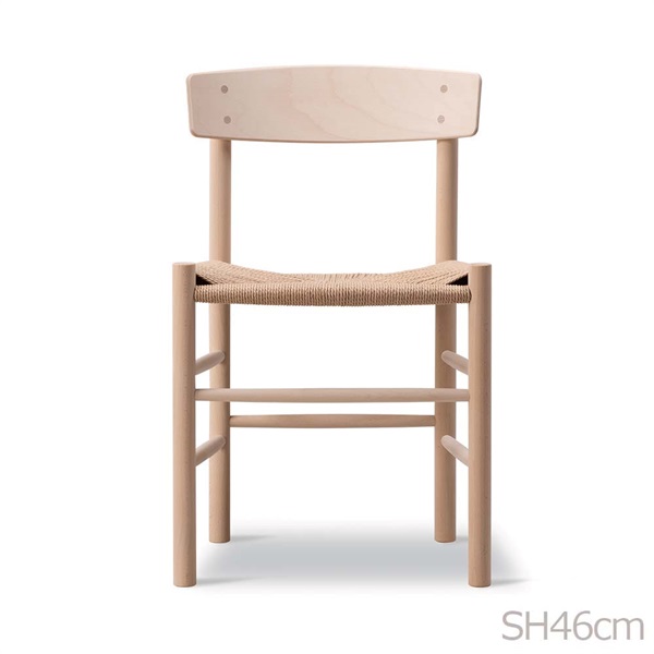 J39 モーエンセンチェア SH46cm / ビーチ材 ソープ仕上げ