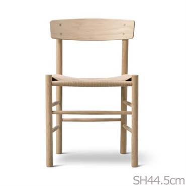 J39 モーエンセンチェア SH44.5cm / オーク材 ソープ仕上げ