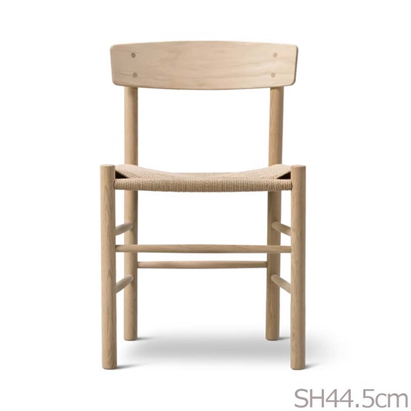 J39 モーエンセンチェア SH44.5cm / オーク材 ソープ仕上げ