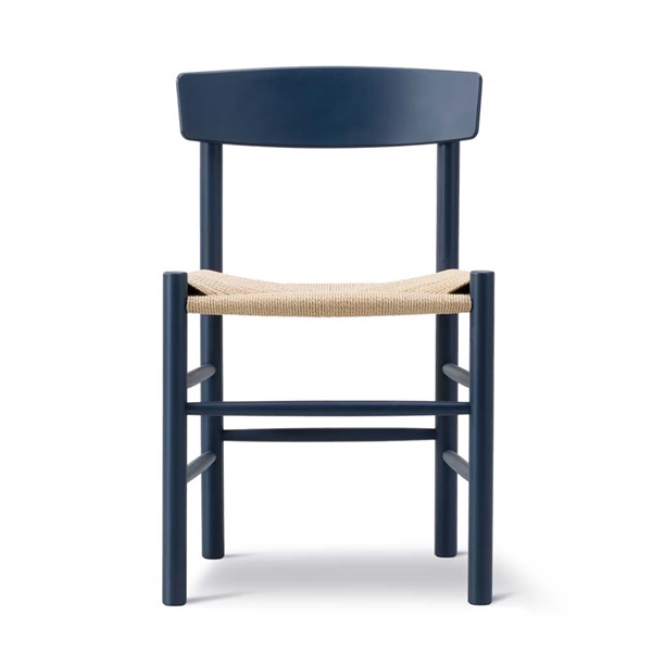 J39 モーエンセンチェア SH46cm / ビーチ材 インディゴブルー