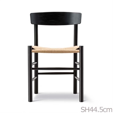 J39 モーエンセンチェア SH44.5cm / ビーチ材 ブラックラッカー仕上げ